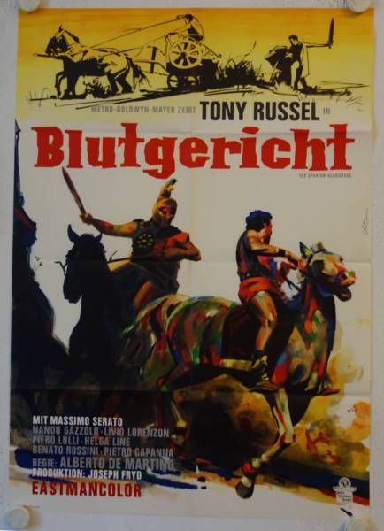 Blutgericht originales deutsches Filmplakat
